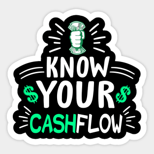 Know Your Cash Flow Sticker